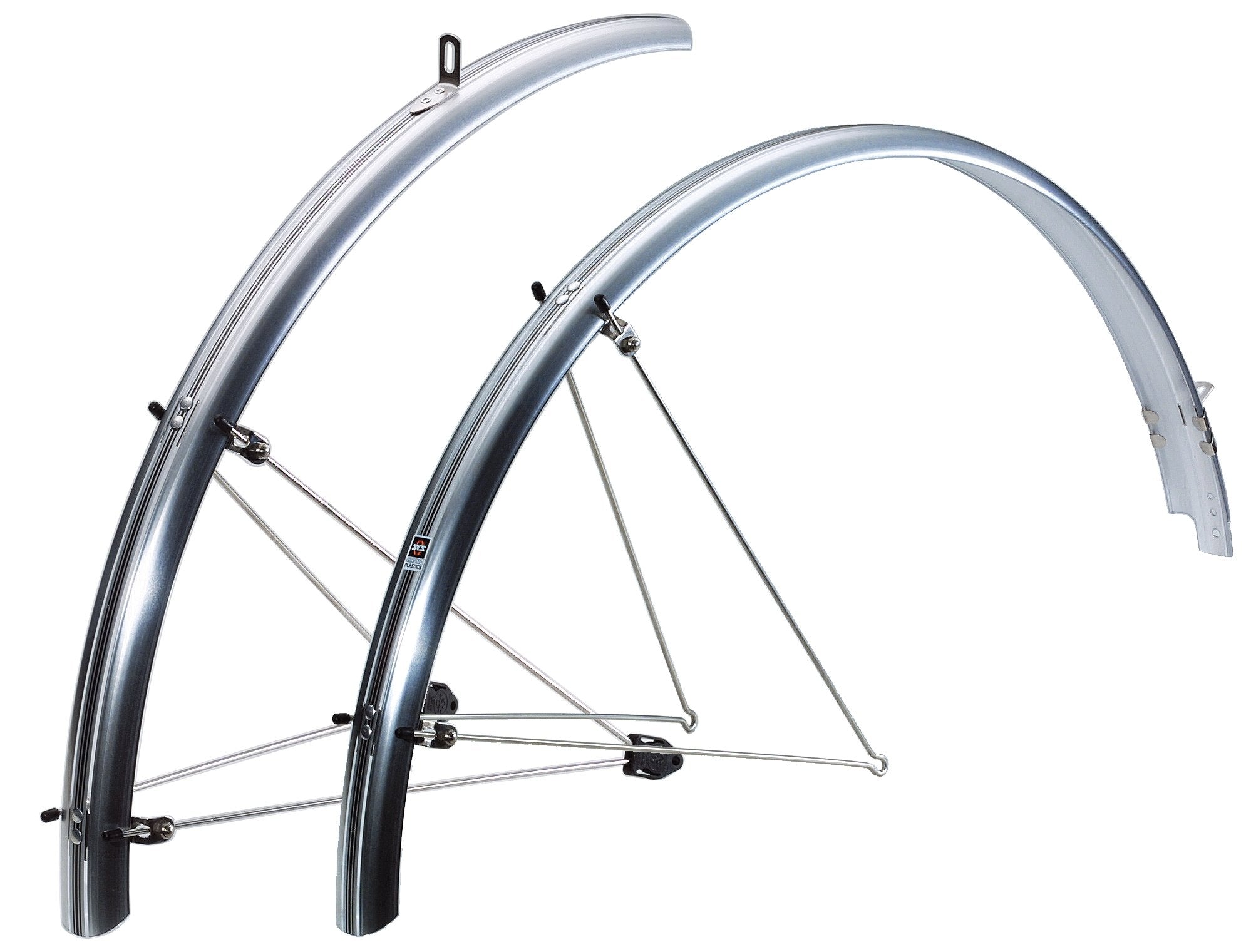SKS Chromoplastics Mudguard – Silver 55mm 26-Inch Bicycle Fenders