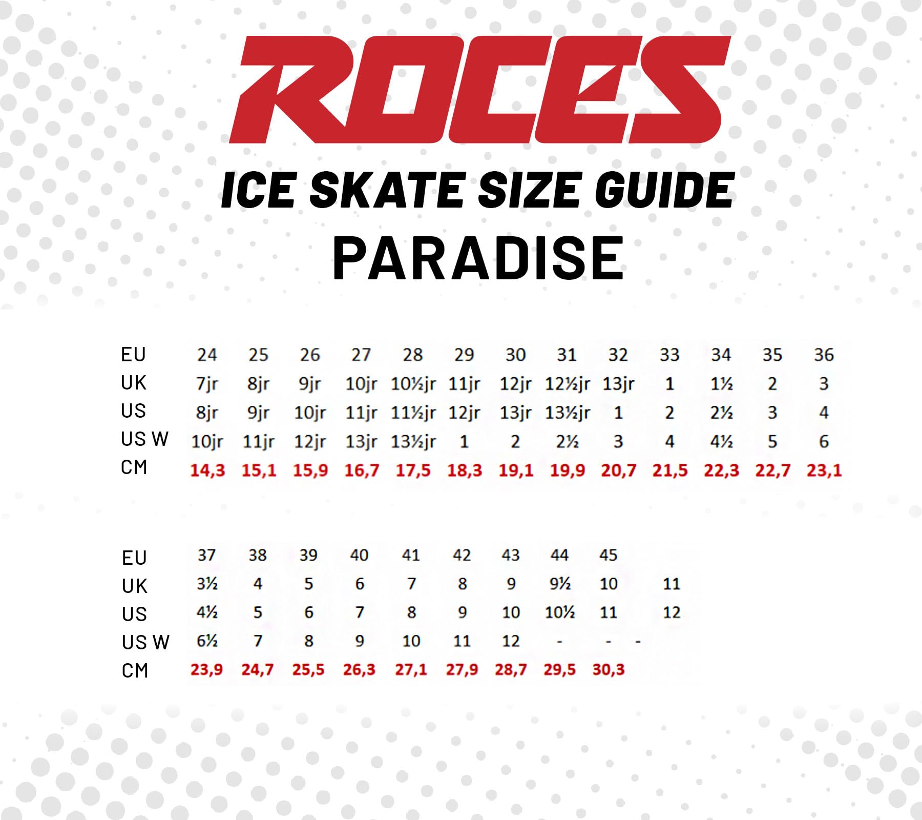 Roces Paradise Women's Figure Skates – White Reinforced Nylon, Size 7W