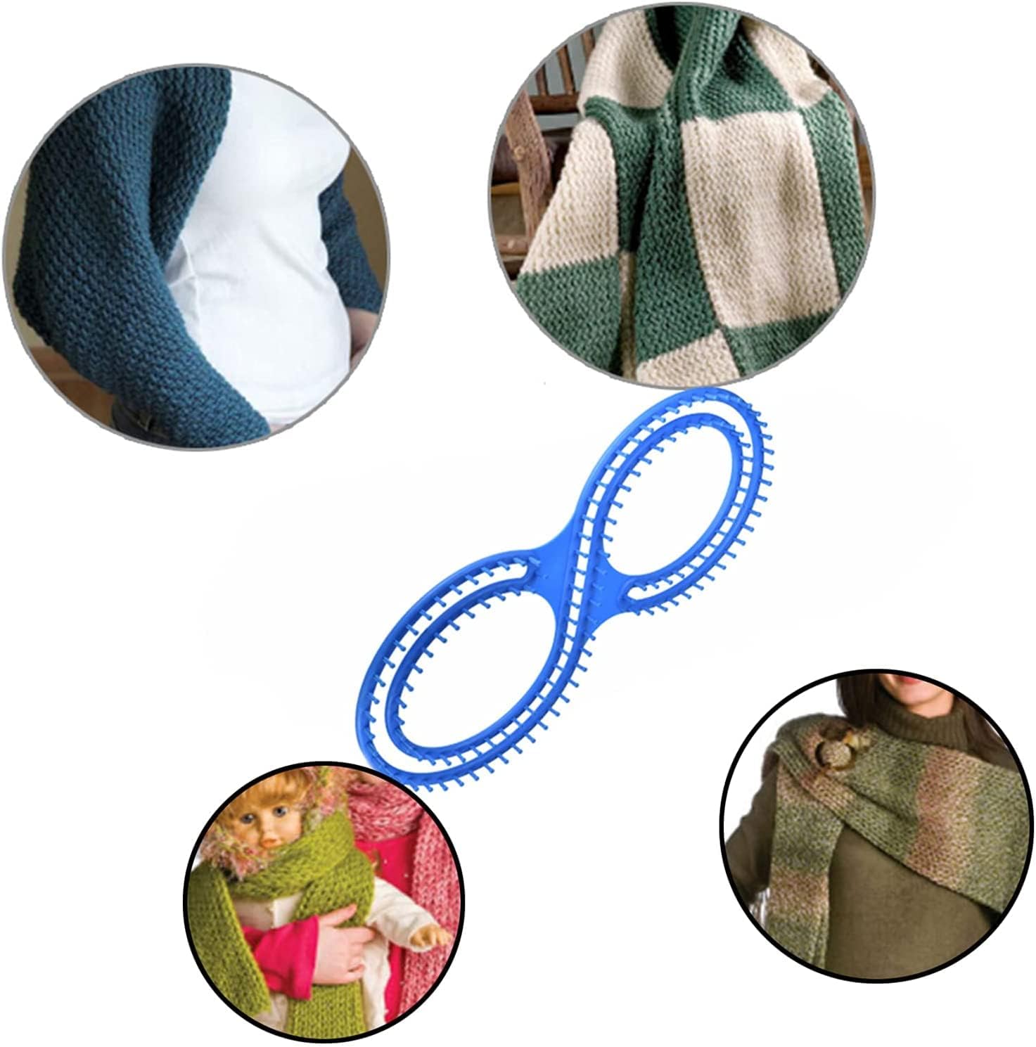 Massive Discounts Afghan S-Loom Knitting Kit for Blankets & Shawls
