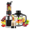 GRCFBQ 3-in-1 Multifunctional Blender – 700W Smoothie Maker & Food Processor