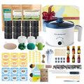 LINGQIAN Candle Making Kit for Adults | Soy & Beeswax DIY Scented Set