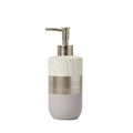 SKL Home Liselotte Resin Soap and Lotion Dispenser | Brushed Nickel