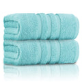GC Gaveno Cavailia 100% Egyptian Cotton Bath Sheets - Aqua, Pack of 2