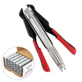 QWORK Hog Ring Pliers Kit – Automatic C-Type Tool with 2500 Rings