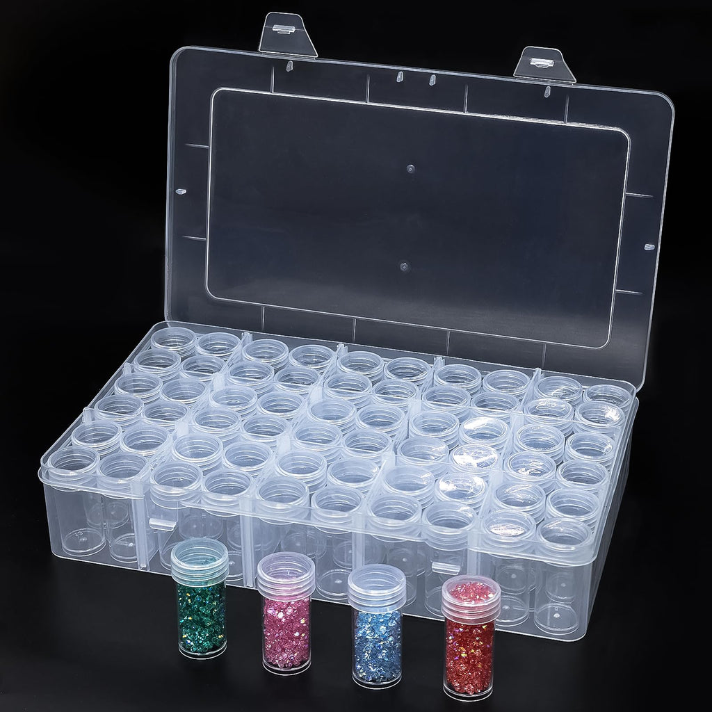 60 Slots Diamond Painting Storage & Organization Tray – Seed Organizer, Bead Container - image 1