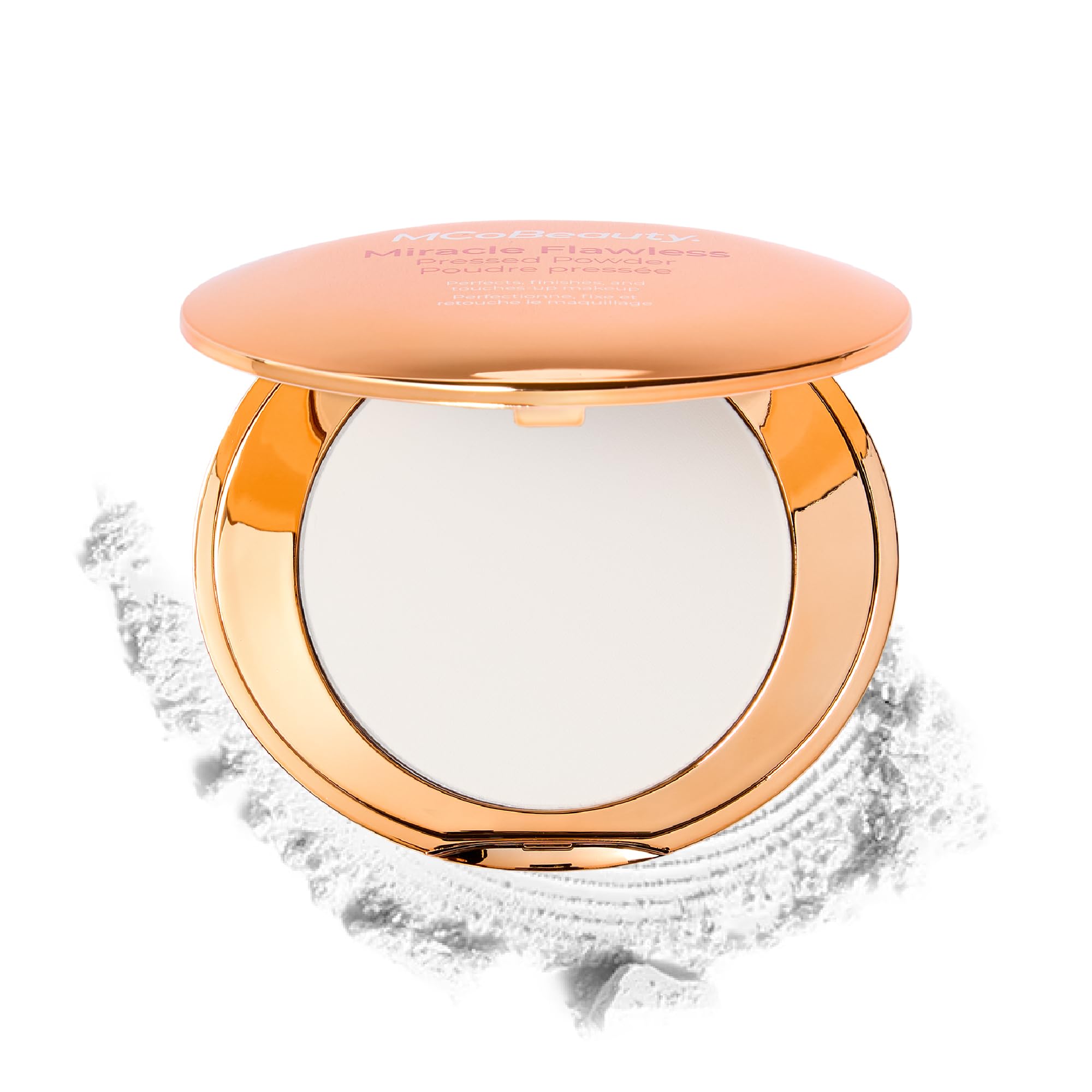 MCoBeauty Miracle Flawless Pressed Setting Powder – Translucent Compact