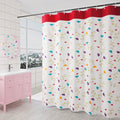 GONOVE Floral Shower Curtain | 200x200cm Waterproof Polyester Fabric