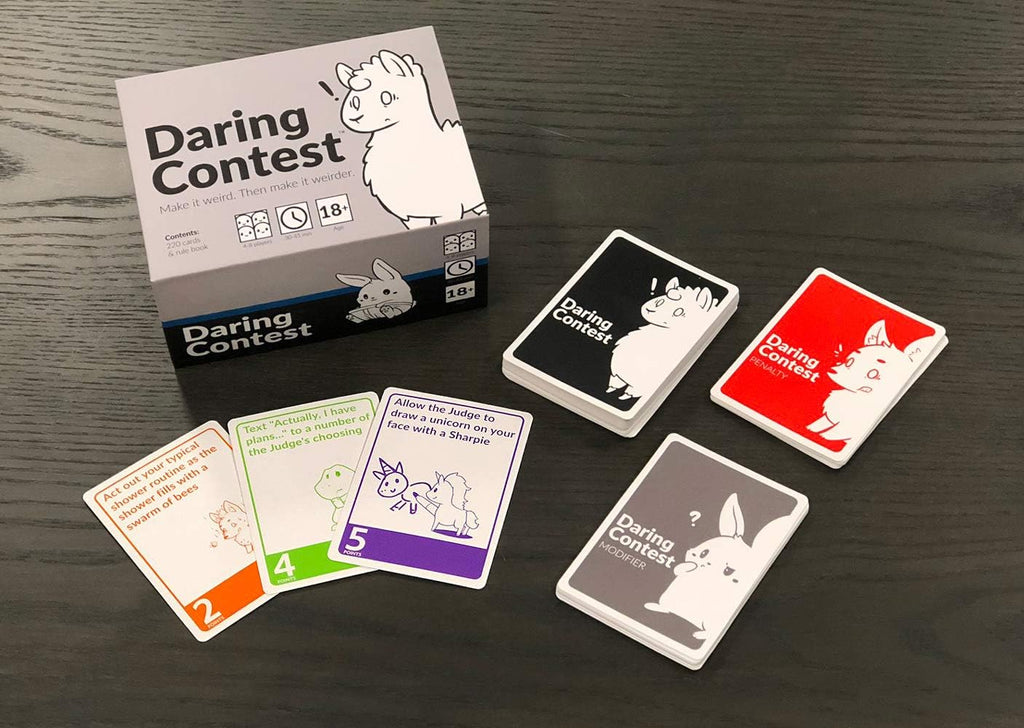 Daring Contest Adult Party Card Game by Snaps – 4-8 Players, Ages 18+