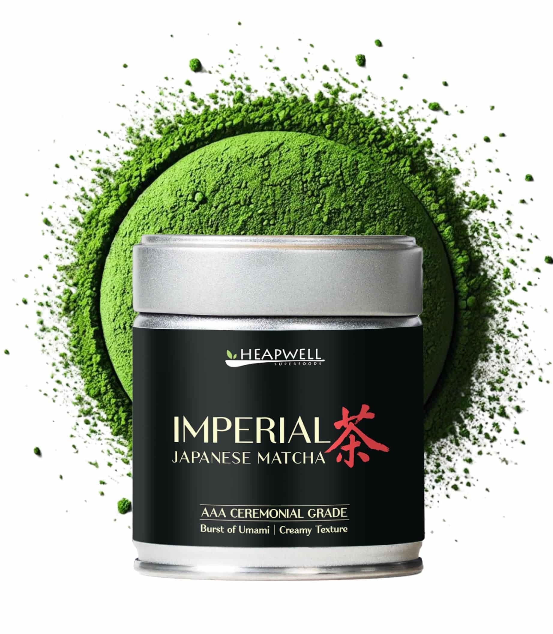 Heapwell Imperial Ceremonial Matcha - Kyoto Uji Japanese Green Tea - 30g