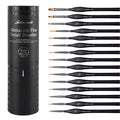 Golden Maple Miniature Detail Paint Brush Set - 15PC for Models & Acrylics