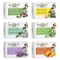 Aphrodite Natural Olive Oil Soap Set - 6-Pack Greek Hand & Body Soap