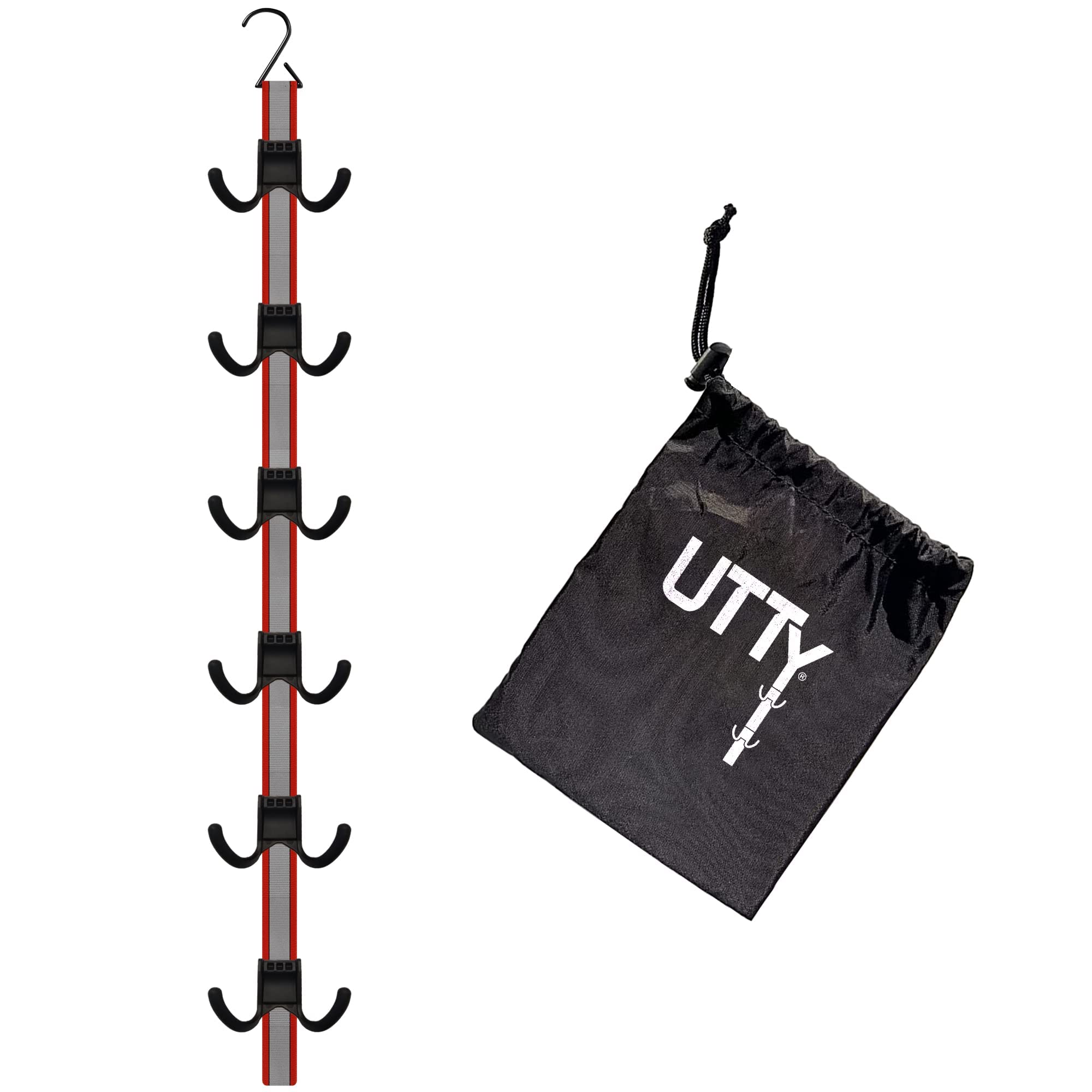UTTY Portable Hockey Drying Rack – Hanging Gear Organizer for Sports & Camping