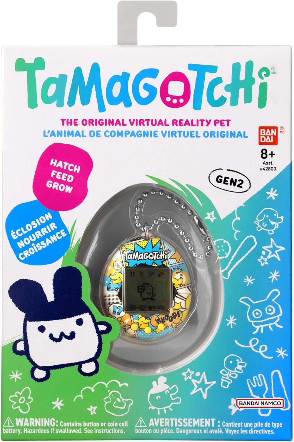 Bandai Tamagotchi Original Digital Pet - Pochitchi Comic Book Shell