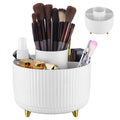 Jolof Store 360° Rotating Makeup Organiser | 5-Compartment Cosmetic Holder