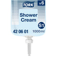 Tork Shower Cream Liquid S1 | Unisex Fragrance | 6 x 1000ml Bulk Pack