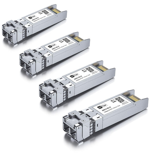 Jolof Store 10G SFP+ Single Mode LC Transceiver 10km 1310nm - 4 Pack