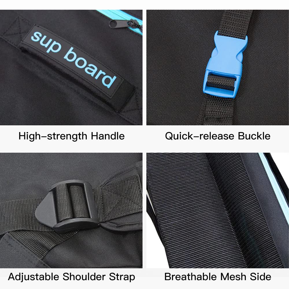 Lixada Inflatable SUP Paddleboard Travel Backpack | 80L-125L Oxford Bag