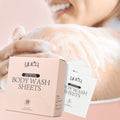 YUCO Travel Body Wash Sheets | 25 Individual Sachets | Camellia Scent