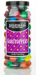Gobstoppers Retro Sweets Gift Jar – Traditional Confectionery by Jolof Store