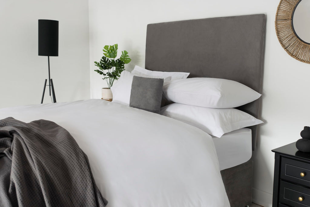 Belledorm Headboard Wrap Charcoal, Double