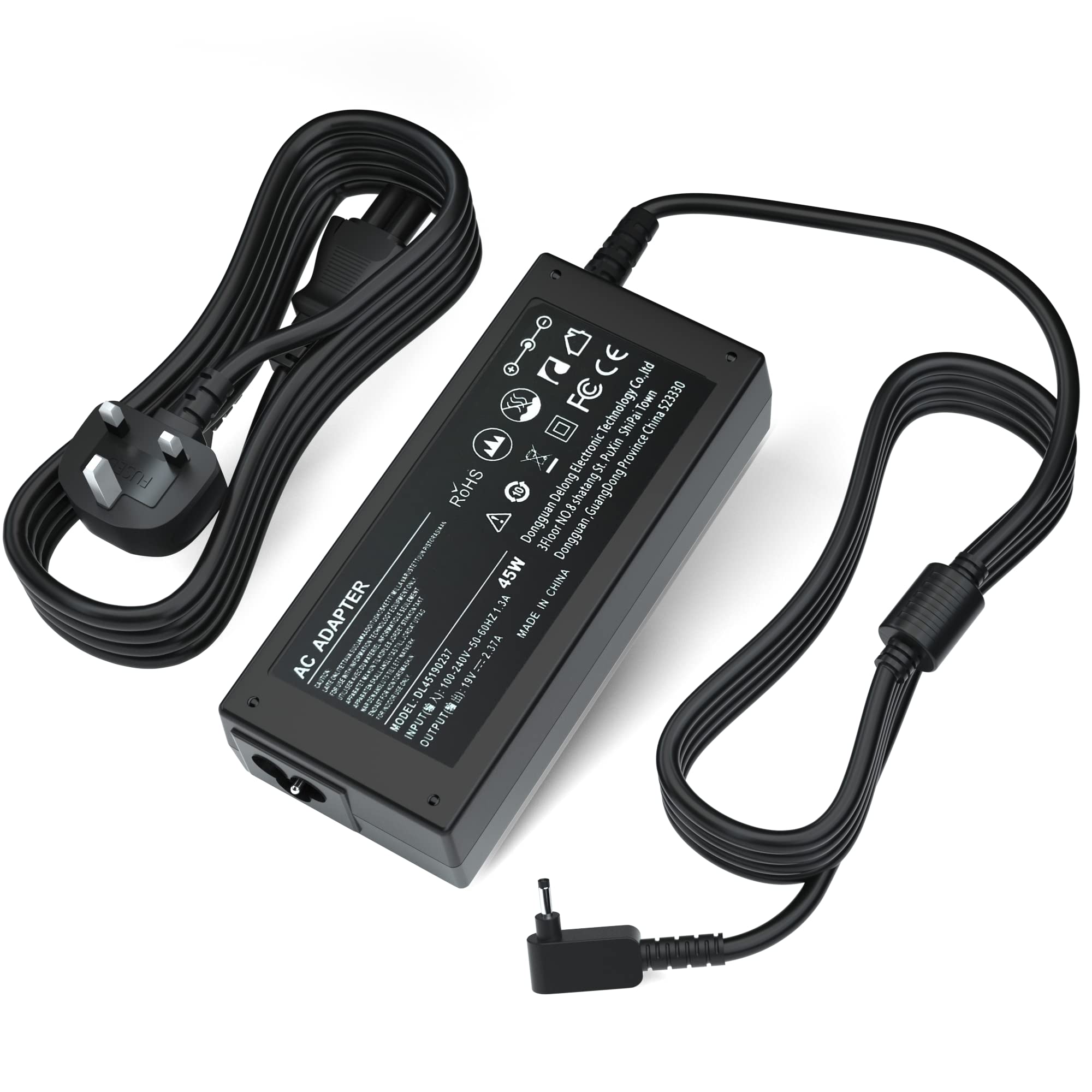 Acer 45W Laptop Charger for Aspire & Chromebook –