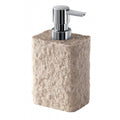 Gedy Aries Dispenser de Jabón Beige – Accesorio de Baño Moderno