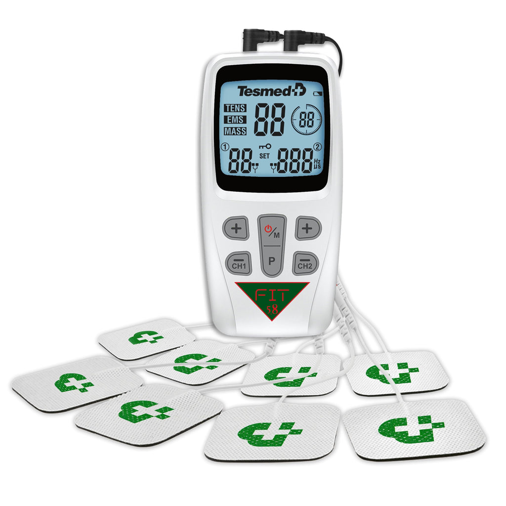 TESMED Fit 3-in-1 Muscle Electrostimulator | EMS, TENS & Massage Device