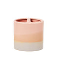 SKL Home Alanya Ceramic Toothbrush Holder - Blush Pink Bathroom Decor