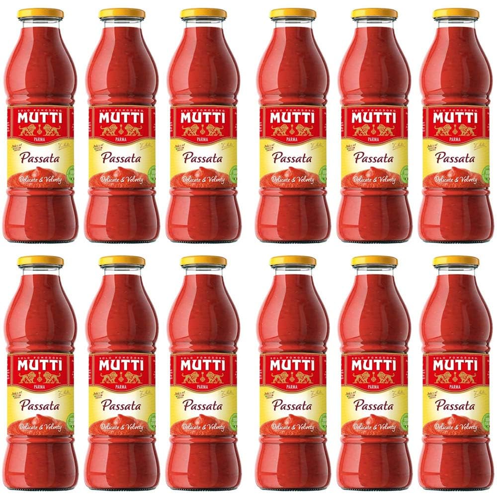 Mutti Passata Sieved Italian Tomatoes - 400g (Pack of 12)