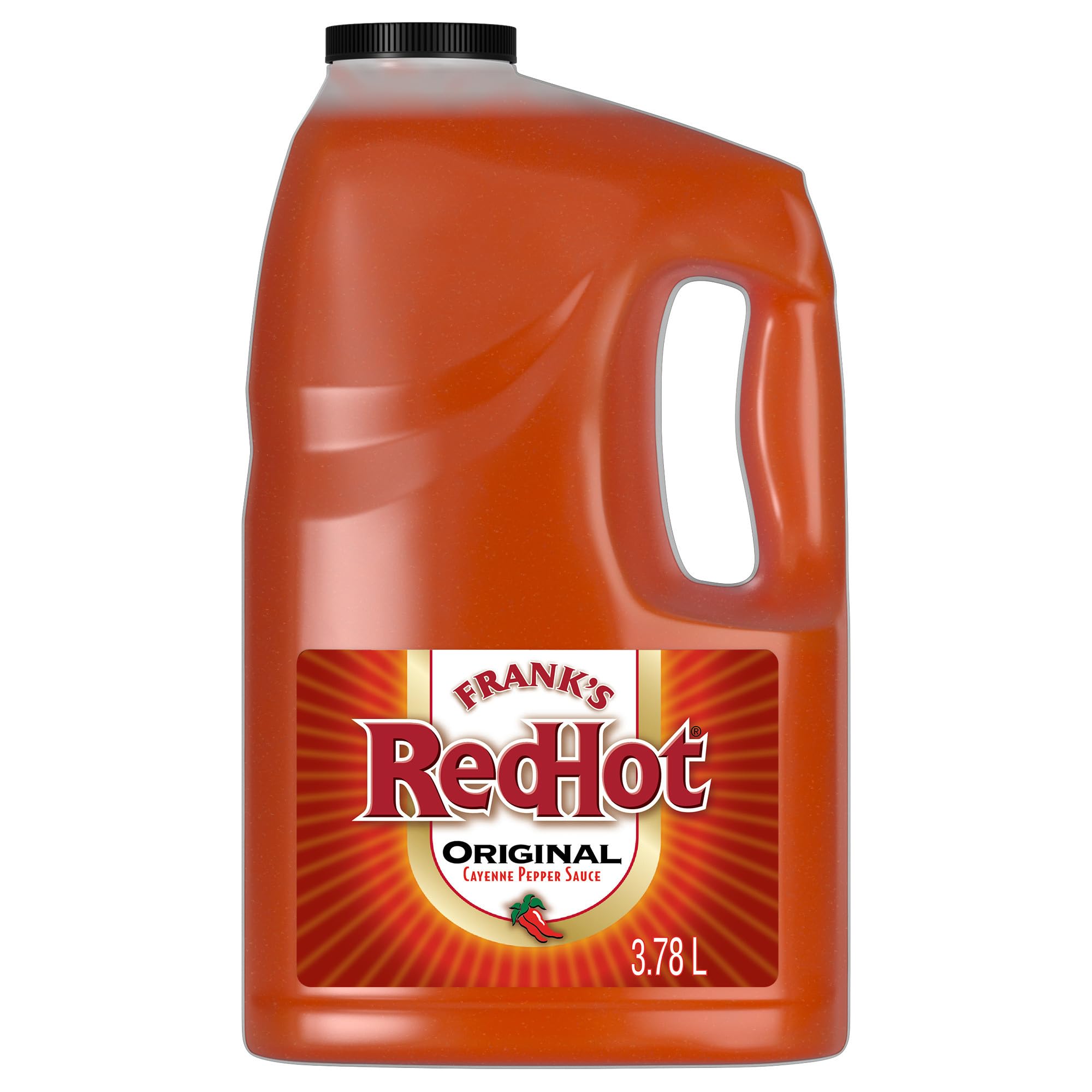 Frank's RedHot Original Cayenne Pepper Sauce – Bulk Hot Sauce, 3.8L