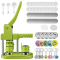 Button Maker Machine - 3-in-1 DIY Badge Press Kit with Molds
