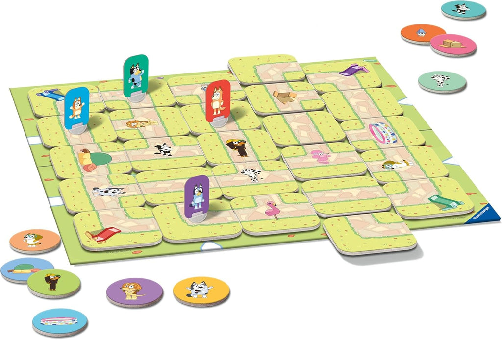 Ravensburger Bluey Labyrinth Junior Family Board Game for Kids