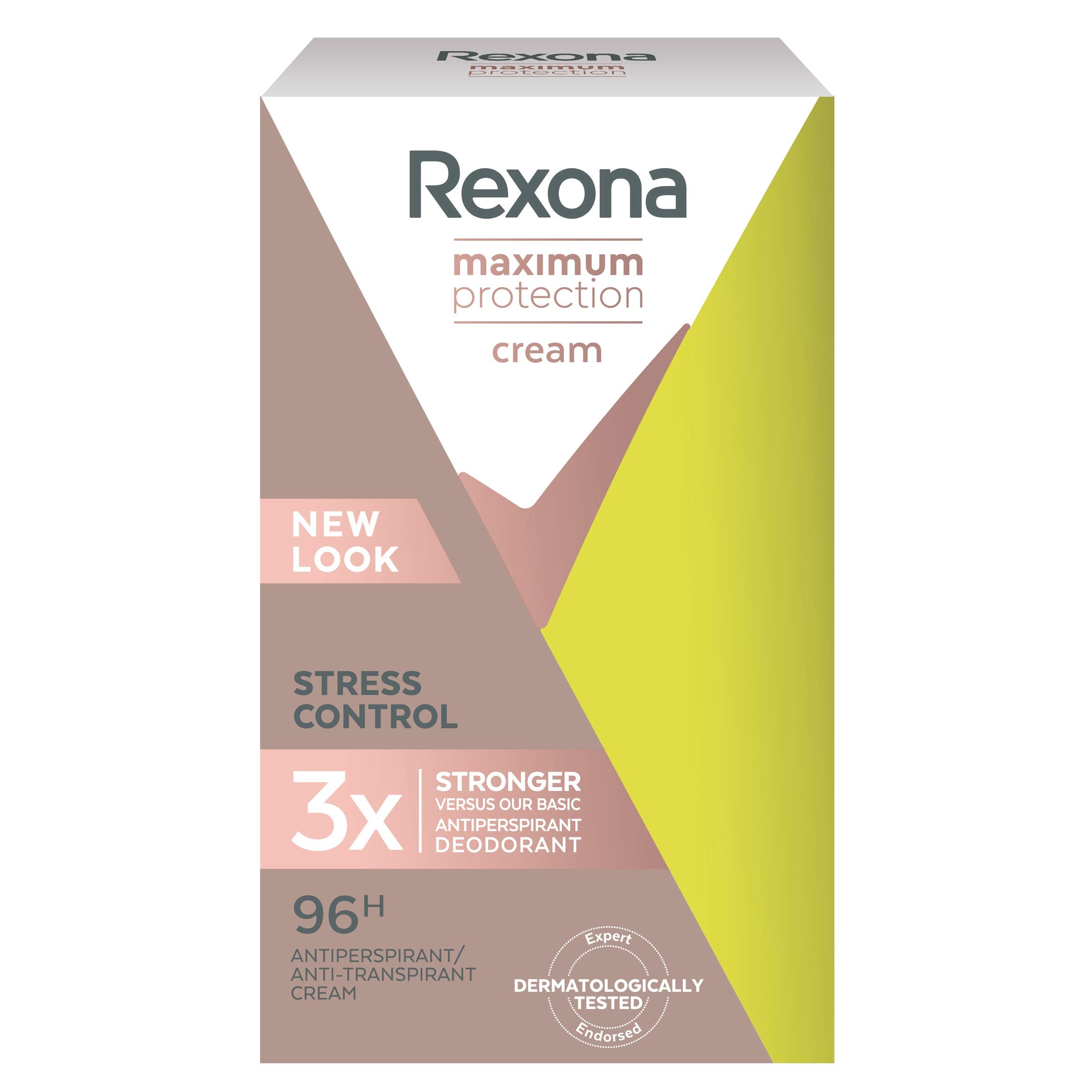 Rexona Maximum Protection Stress Control Antiperspirant Cream – 45 ml