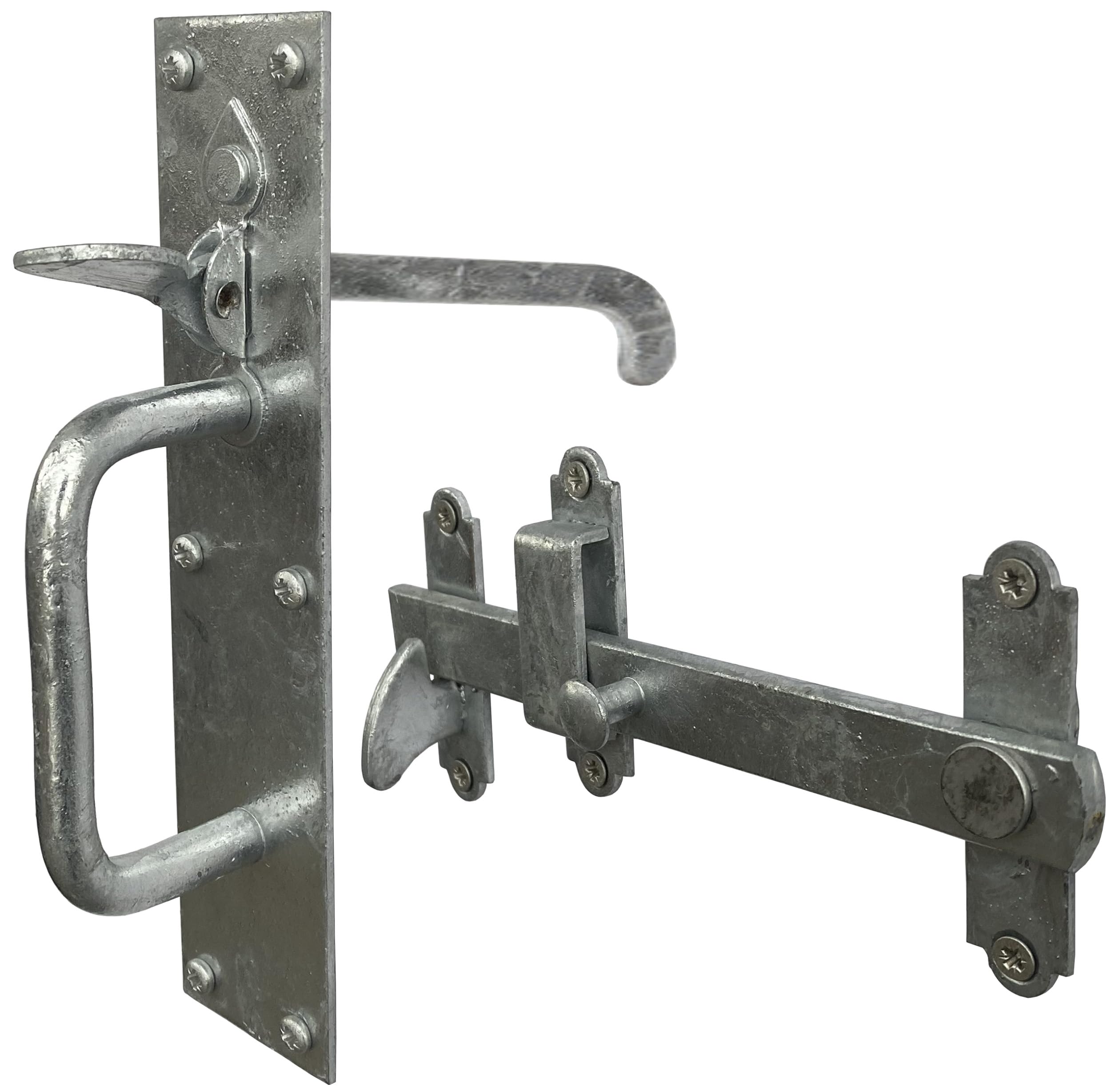 IRONTITE Heavy Duty Suffolk Gate Latch | Galvanised Steel Thumb Latch