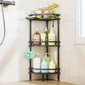 HapiRm 3-Tier Corner Shower Caddy – Rustproof Stainless Steel Organizer