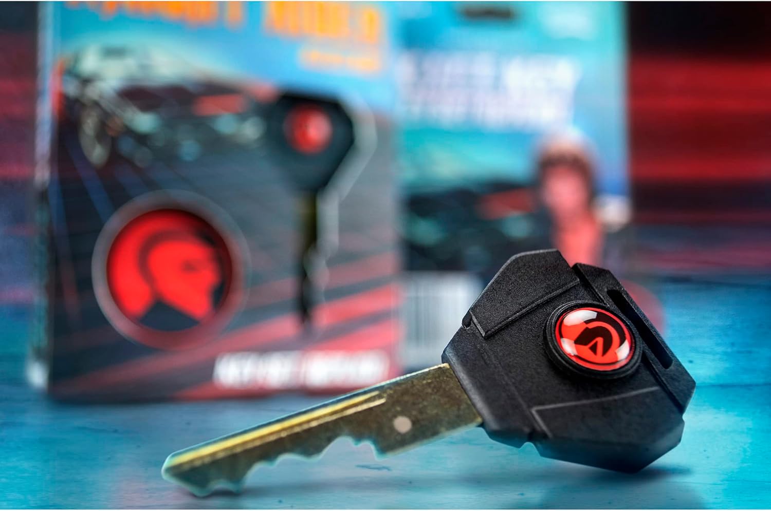 Knight Rider KITT Replica Car Key and Keychain Set by Snaps