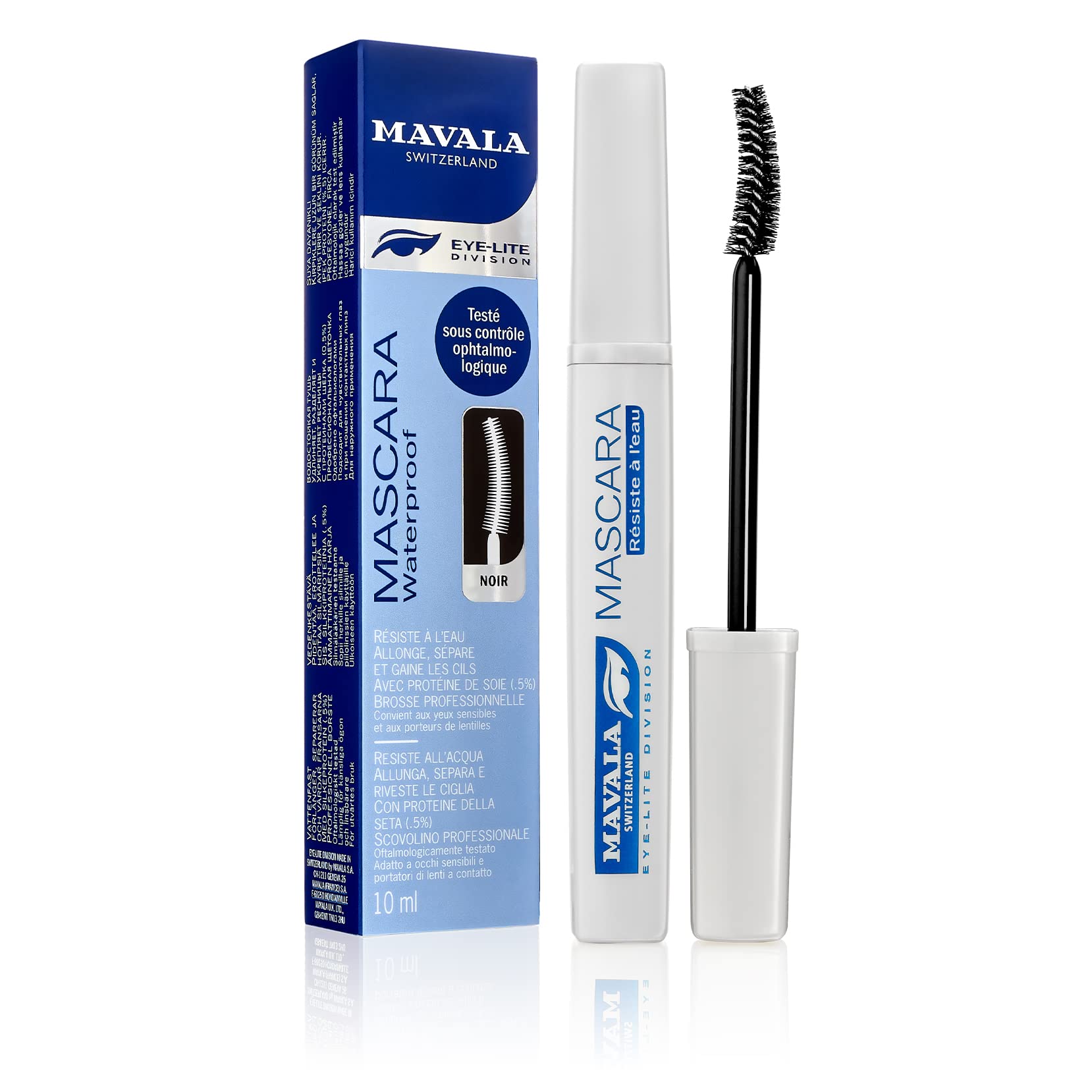 Mavala Waterproof Mascara Treatment – Lengthening & Fortifying Black