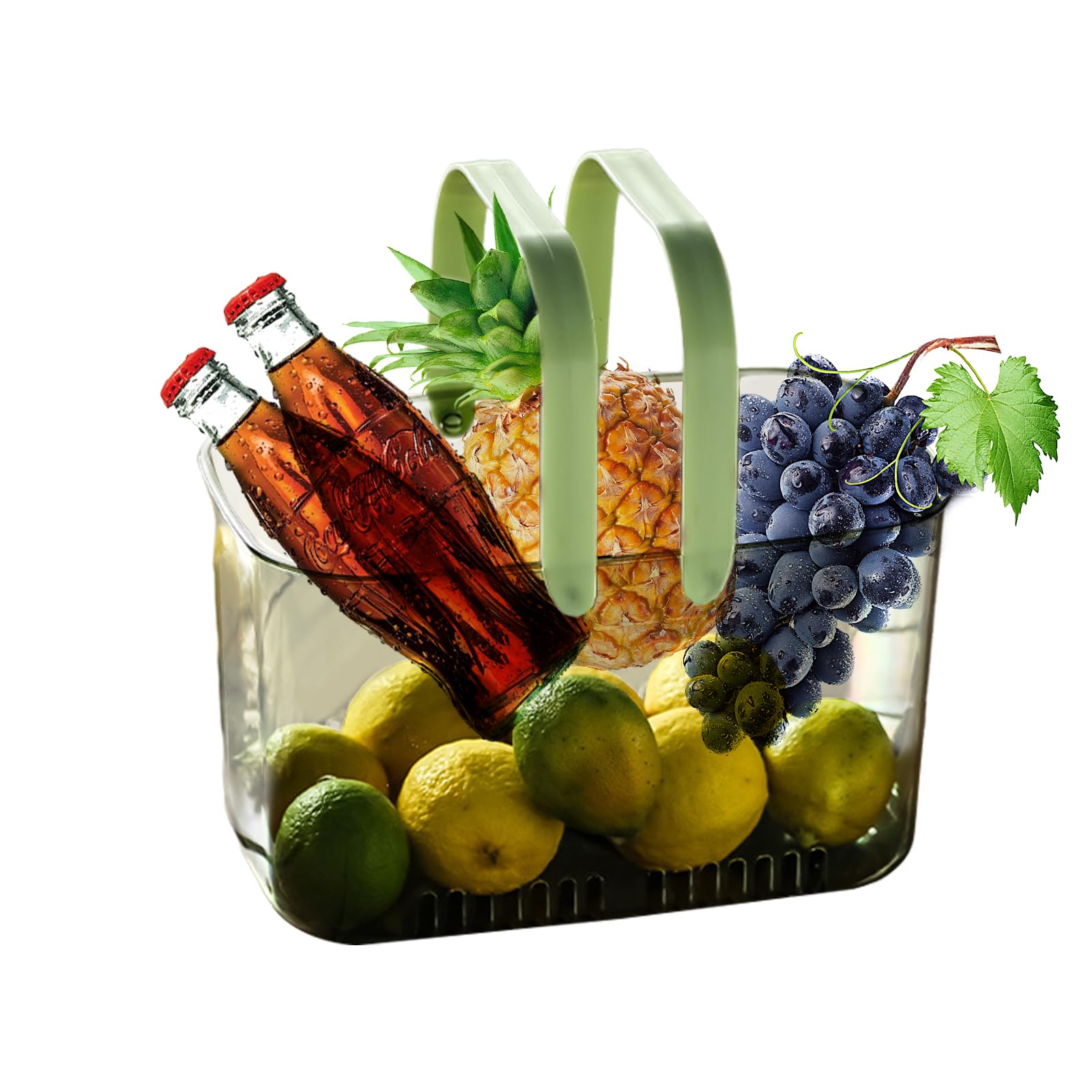 Balakaka Portable Shower Caddy Basket | 5.8L Drainable Bath Organizer