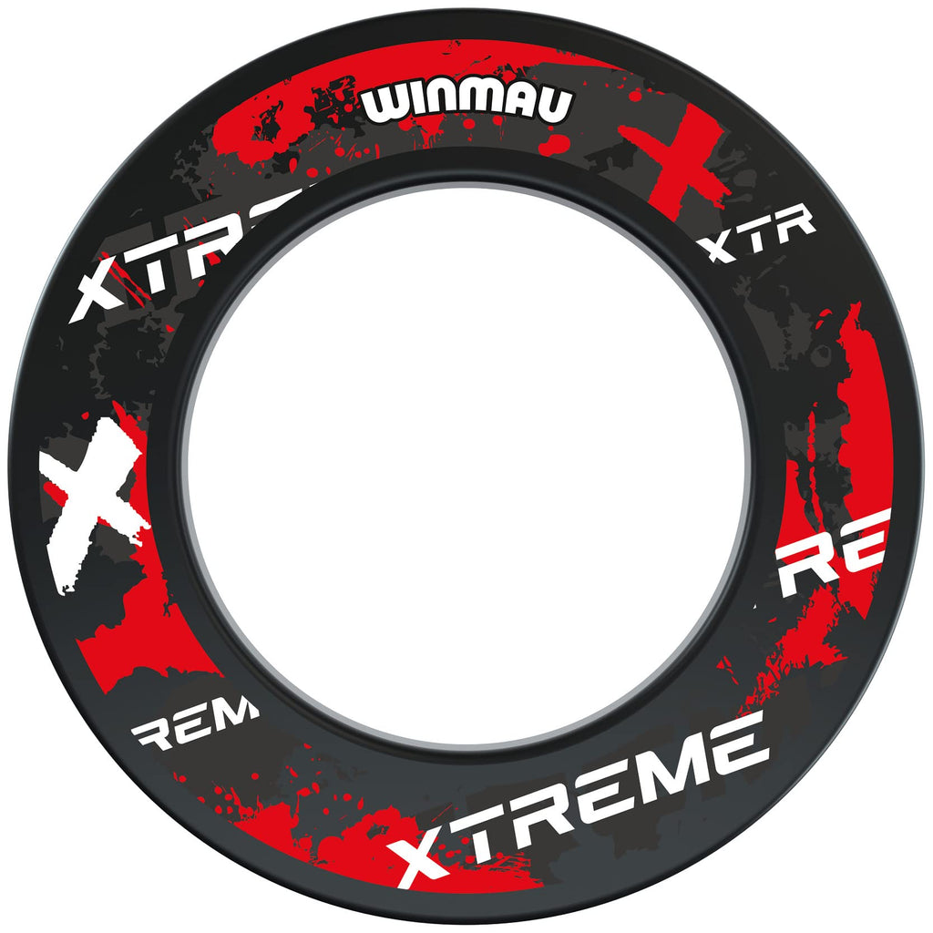 Winmau Xtreme Red Dartboard Surround – Bristle Board Wall Protector