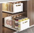YunNasi Pull Out Cabinet Organizer | Carbon Steel Sliding Drawer Shelf