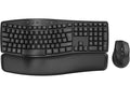 SABLUTE Ergonomic Wireless Keyboard and Mouse Combo – Quiet Wave Set