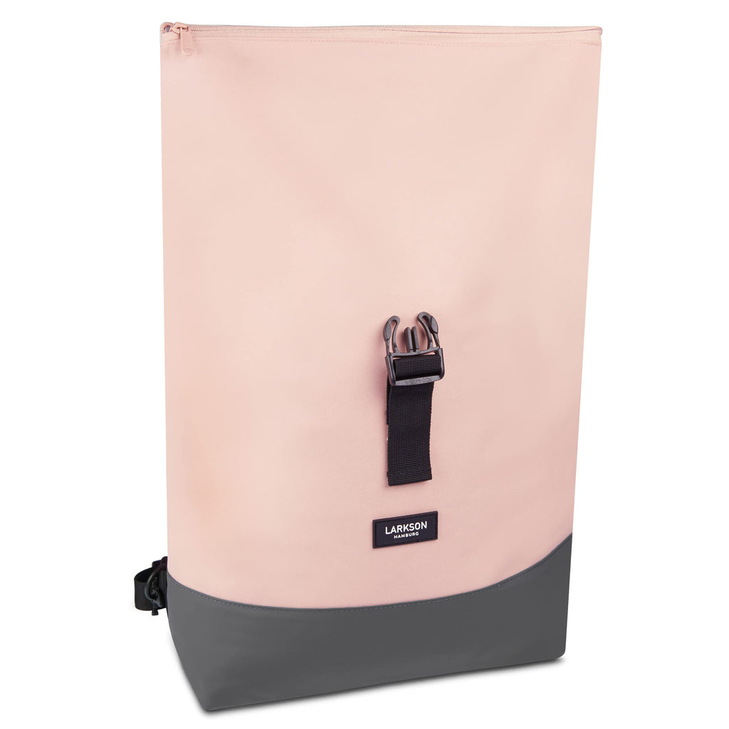 LARKSON Tammo 2-in-1 Bike Pannier Bag & Backpack - Grey Recycled PET