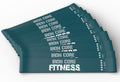 Iron Core Fitness Mini Resistance Bands - 10 Pack Loop Exercise Bands