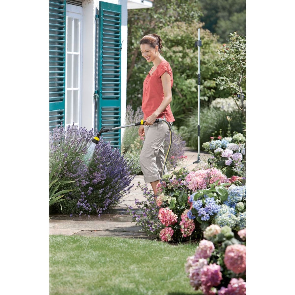 Kärcher Garden Shower – Adjustable 2-in-1 Watering Lance, Black/Yellow