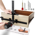 Jolof Store Cabinet Hardware Jig – Aluminum Alloy Drill Guide Template