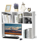 VEVOR Desktop Bookshelf, 1-Tier Desktop Storage Organizer, 37" x 9.4" x 28.7" Office Storage Rack Wood Display Shelf