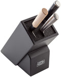 Jolof Store Universal Knife Block with Fibre Rods and Scissors Slot