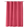 Douceur d'Intérieur Raspberry Microfibre Shower Curtain – 180x200cm