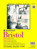 Strathmore Bristol Smooth Paper Pad – 9x12 Inch, 20 Sheets, White