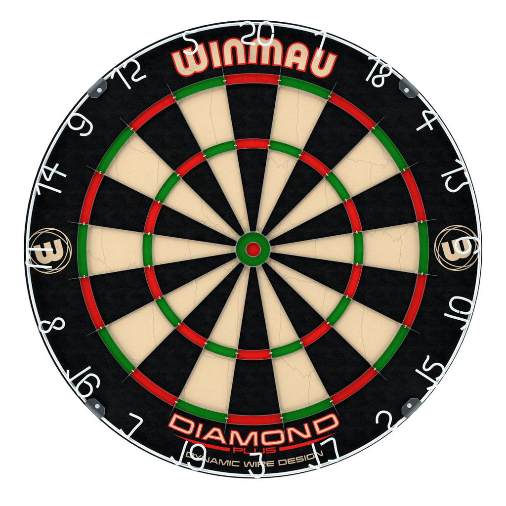 Winmau Diamond Plus Professional Bristle Dartboard and Surround Set